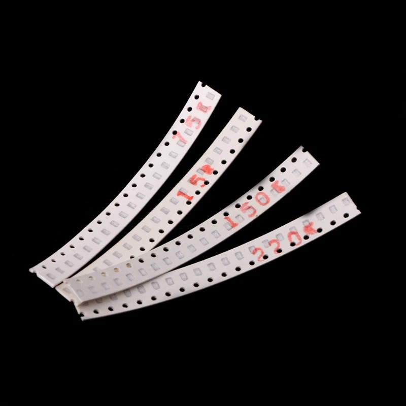 1280 шт. 64 значения 0805 SMD резистор на металлической пленке 5% 0ohm-10Mohm 1/8 Вт Mar28