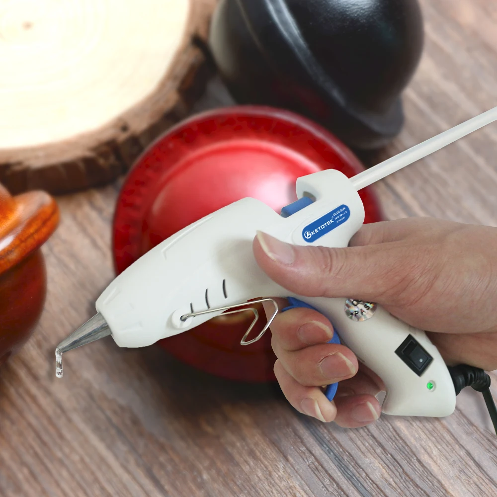 

Hot Melt Glue Gun 110V 220V 30W 7mm*100mm Glue Stick EU US Type Glue Guns Thermo Electric Heat Repairing Tool