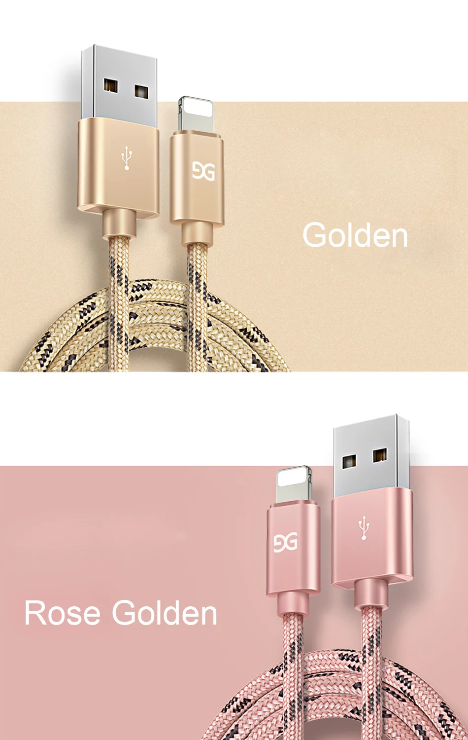 GUSGU нейлоновый Плетеный Micro usb type-C кабель для зарядки и синхронизации данных USB кабель 25 см/1 м/2 м для освещения iPhone 7 6 5S samsung galaxy