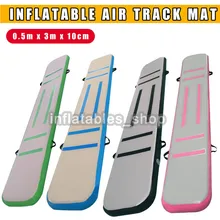 Спортивная портативная 3*1 м надувная дорожка батут воздушный трек тхэквондо гимнастика воздушный матрас тренажерный зал сушильная воздушная дорожка+ насос