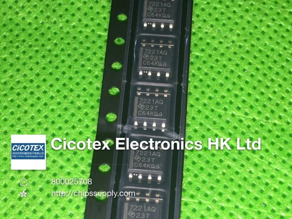 

2 шт./лот ISO7221AQDRQ1 7221AQ SOP8 DGTL ISO 4KV 2CH GEN PURP 8soic
