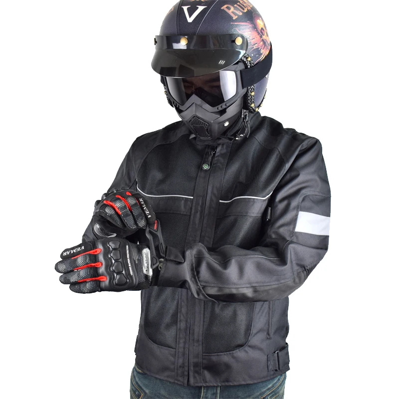 Новые мотоциклетные куртки для мужчин moto GP moto cross куртка для гоночного мотоцикла Оксфорд езда Джерси летняя дышащая Светоотражающая одежда