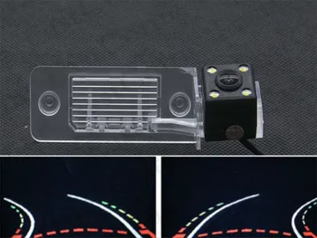 

Dynamic Trajectory Tracks 4LED Car Parking Rear view Camera for Volkswagen Tiguan POLO Sedan Santana Passat B5 Reverse Camera