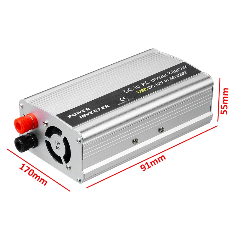 KROAK 4000 Вт DC 12 В в AC 220 В USB автомобильный инвертор зарядное устройство конвертер адаптер DC 12 В AC 220 модифицированный синусоидальный волновой трансформатор