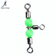 200 шт. 3 способа рыболовный поворотный Вертлюг Разъем латунный бочонок тройной рыболовный поворотный разъем твердое кольцо рыболовные снасти аксессуары