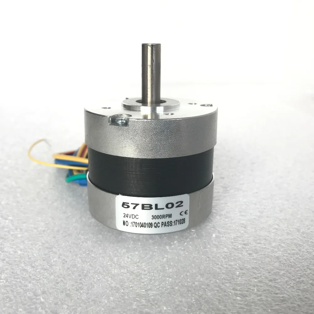 

Brushless motor DC 57BL02 for Car Peristaltic pump 3 Phases 34W/24V 3000RPM LONGS MOTOR