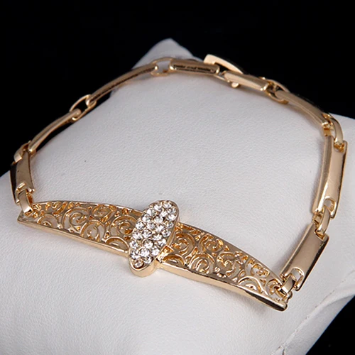 Женская капля полый Массивный воротник ожерелье кольцо серьги браслет набор