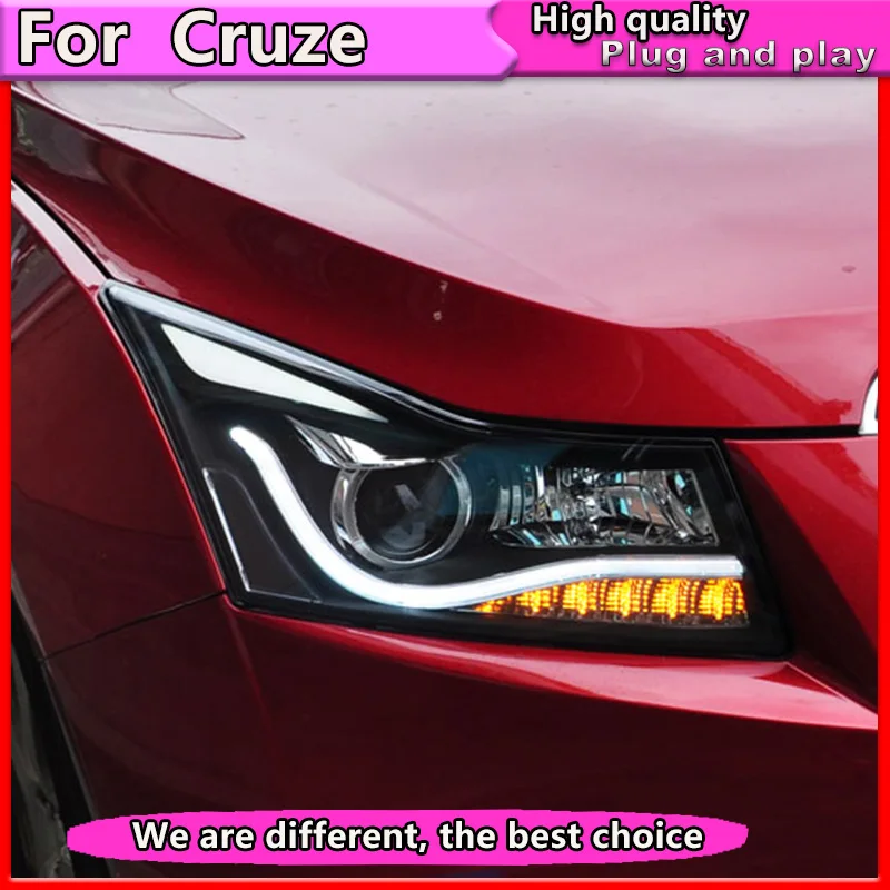 Стайлинг автомобиля для Chevrolet Cruze фары 2009 2014 светодиодный ные