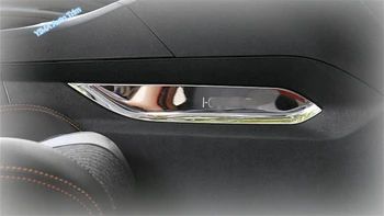 

Lapetus Car Styling Inside Transmission Shift Gear Panel Cover Trim 2 Pcs Fit For Peugeot 3008 3008GT 2017 2018 2019 2020