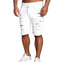high street шорты для женщин хип хоп модные летние мужские короткие джинсы мягкие и удобные джинсовые шорты с потертостями
