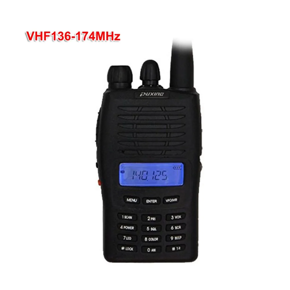 Puxing PX-777 Портативное двухстороннее радио VHF136-174 или UHF 400-470Mhz PX777 5W Walkie Talkie