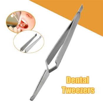 

New Dental Direct Bracket Holder Orthodontic Bonding Serrated Dentistry Instruments Tweezer Stainless Steel Plier For Teeth Care