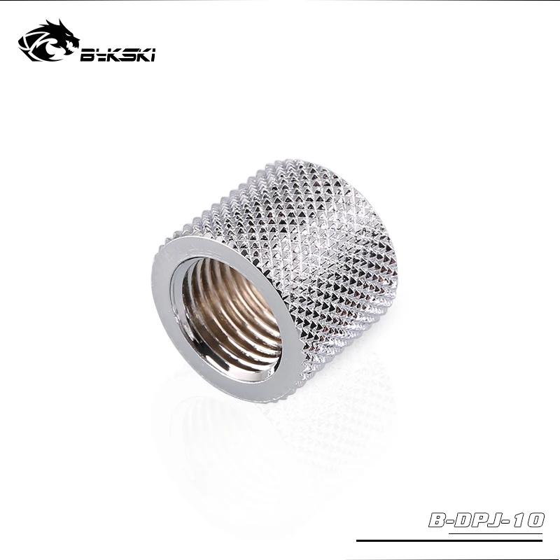 BYKSKI G1/4 ''к G1/4'' удлинитель 15 мм переходник для фитинга водные адаптеры охлаждения Женский и женский двухсторонний резьба B-DPJ-10