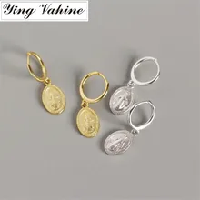 Ying vahine 925 пробы серебряные Изящные серьги-гвоздики для женщин