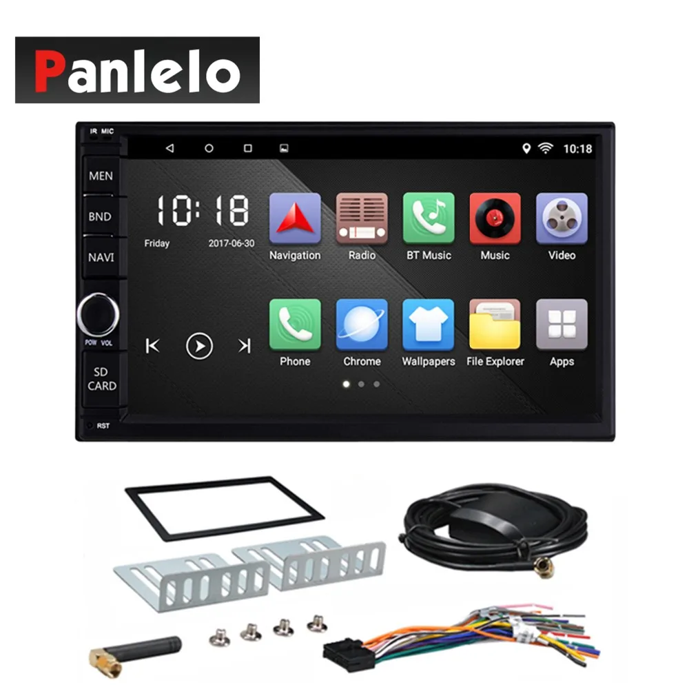 

Android 6.0 Quad Core 1GB+16GB Head Unit Car Radio 7 Inch Bluetooth Wifi Mirror Link AM/FM/RDS GPS Navigation 2 Din Car Stereo