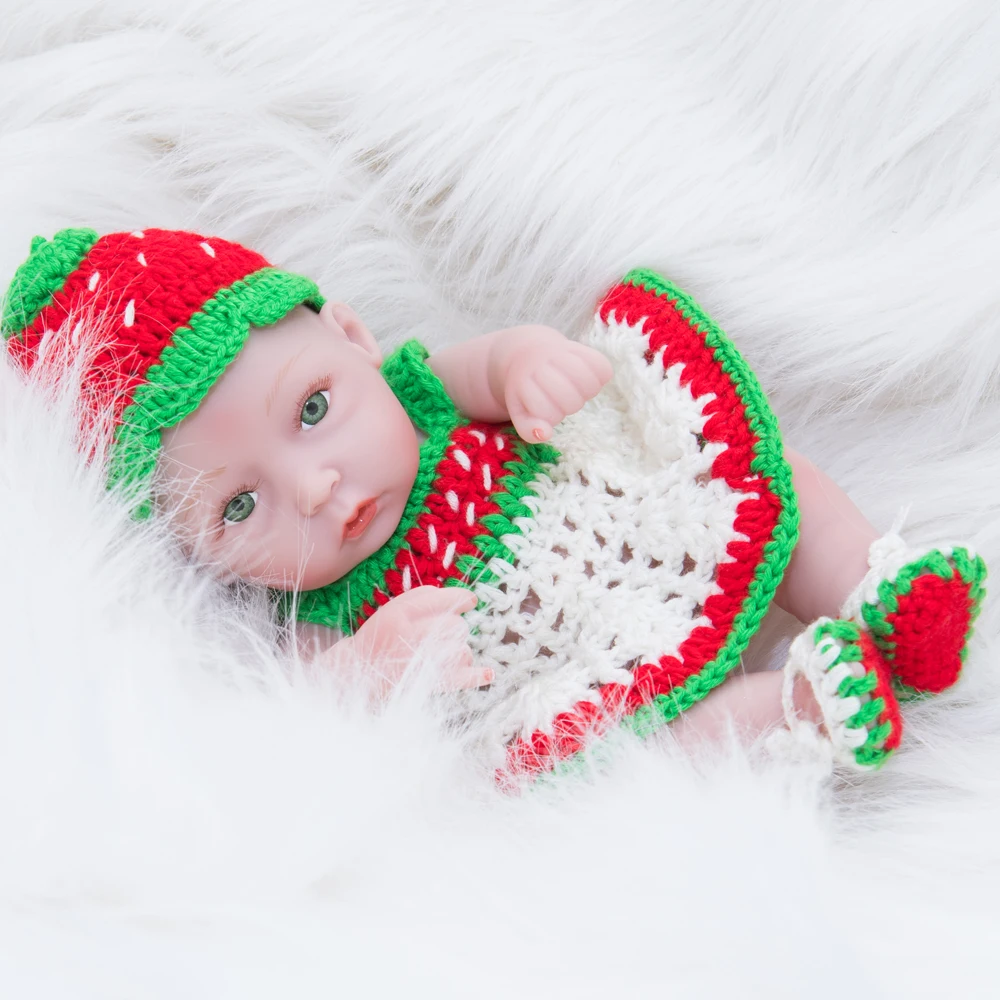Детские куклы реалистичные Reborn Baby Doll Фигурки игрушки полностью силиконовые