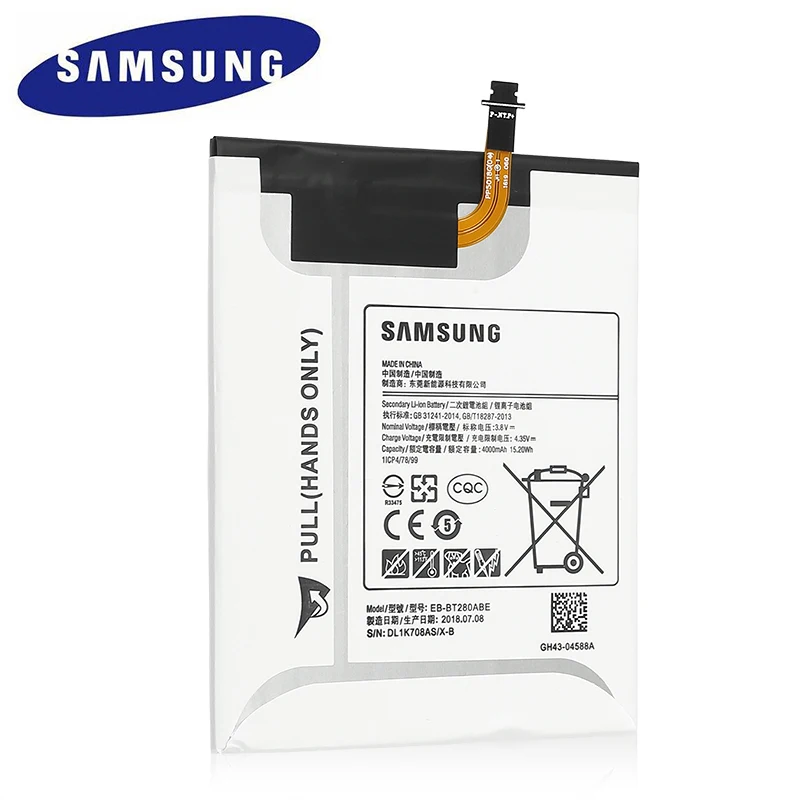 Аккумуляторная батарея для планшета SAMSUNG GALAXY Tab A 7 0 T280 T285 4000 мАч|Аккумуляторы