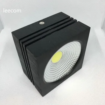 

3pcs New Led Spotlight 10w Led Square Down Light Alum Led Ceiling Light Ac85-265v Recessed Led Retail Warranty