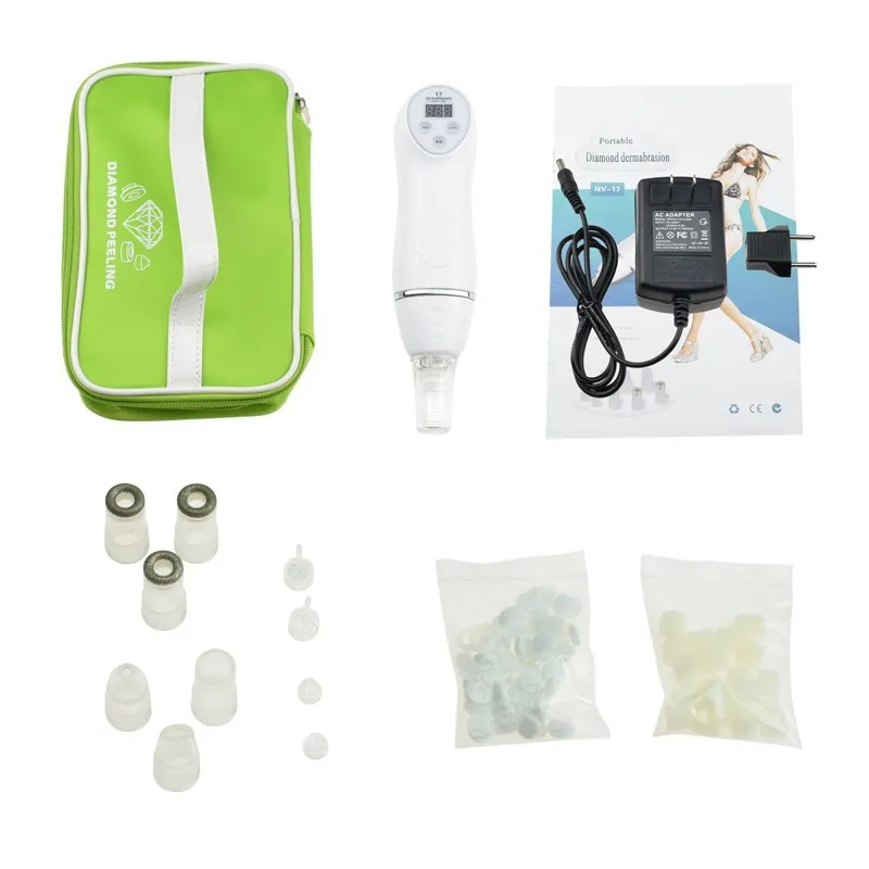 

Free Shipping Multifunction Diamond Peeling Microdermabrason Dermabrasion Peeling Machine Facial Spa Device EU and US Plug