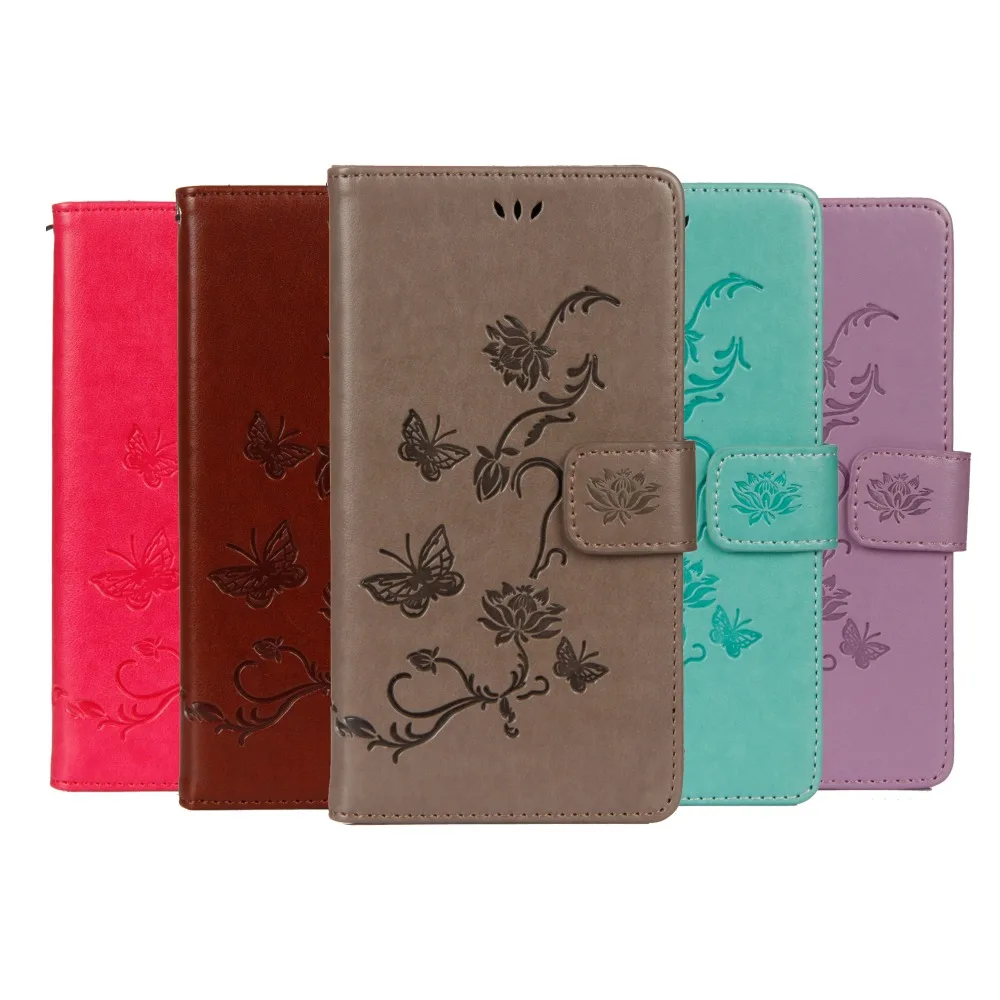 Phone Case For Huawei P Smart Leather Flip Lotus Cover case for / enjoy 7s cover | Мобильные телефоны и аксессуары