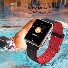 Водонепроницаемый умный браслет KYP-011 монитор кровяного давления фитнес-трекер Смарт-браслет сообщения напоминание управление музыкой спортивные часы