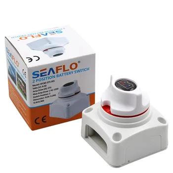 

SEAFLO 2 Piston Electric Battery Isolator Switch Marine Yachts RV Boat Caravans Switch