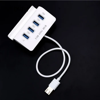 

Kebidu High Speed Micro Multi-function USB OTG HUB 4 Ports USB 2.0 Adapter for Tablet Dock Mobile Phone Hold 480Mbps