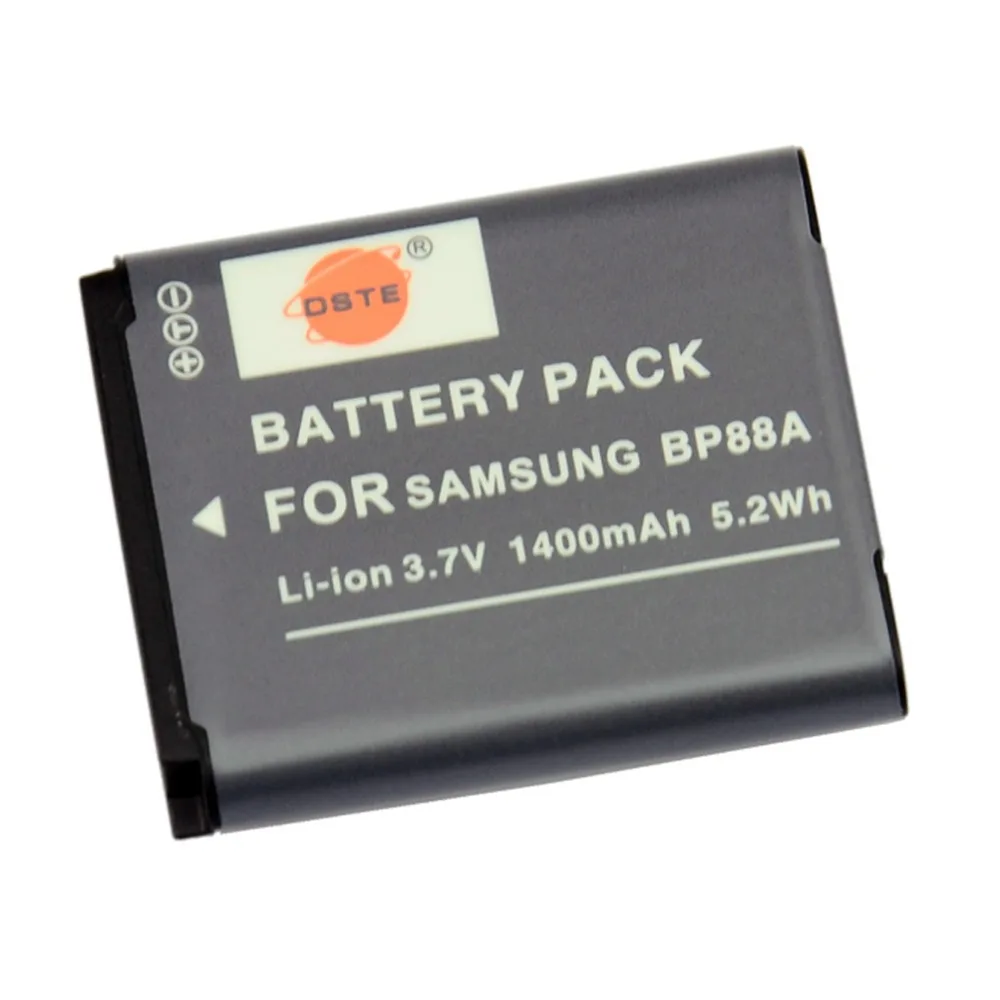 DSTE BP88A Rechargeable Battery for SAMSUNG DV200 DV300 DV300F Camera