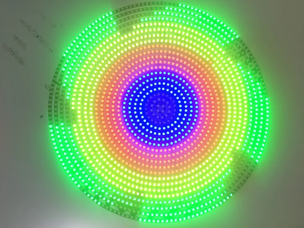 WS2812B кольцо SK6812 RGB 1629 Led s 5050 светодиодное светильник встроенным драйвером черная