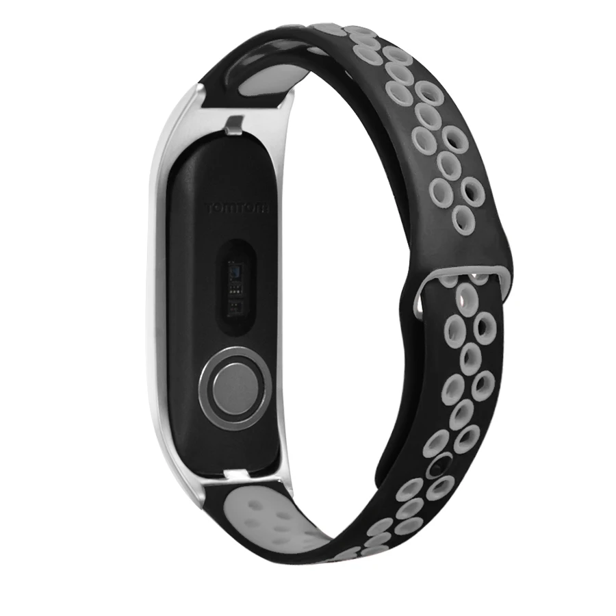 Мягкий силиконовый браслет для Tomtom Touch сменный ремешок спортивный ремень браслет для Tomtom сенсорный браслет с металлическим чехлом