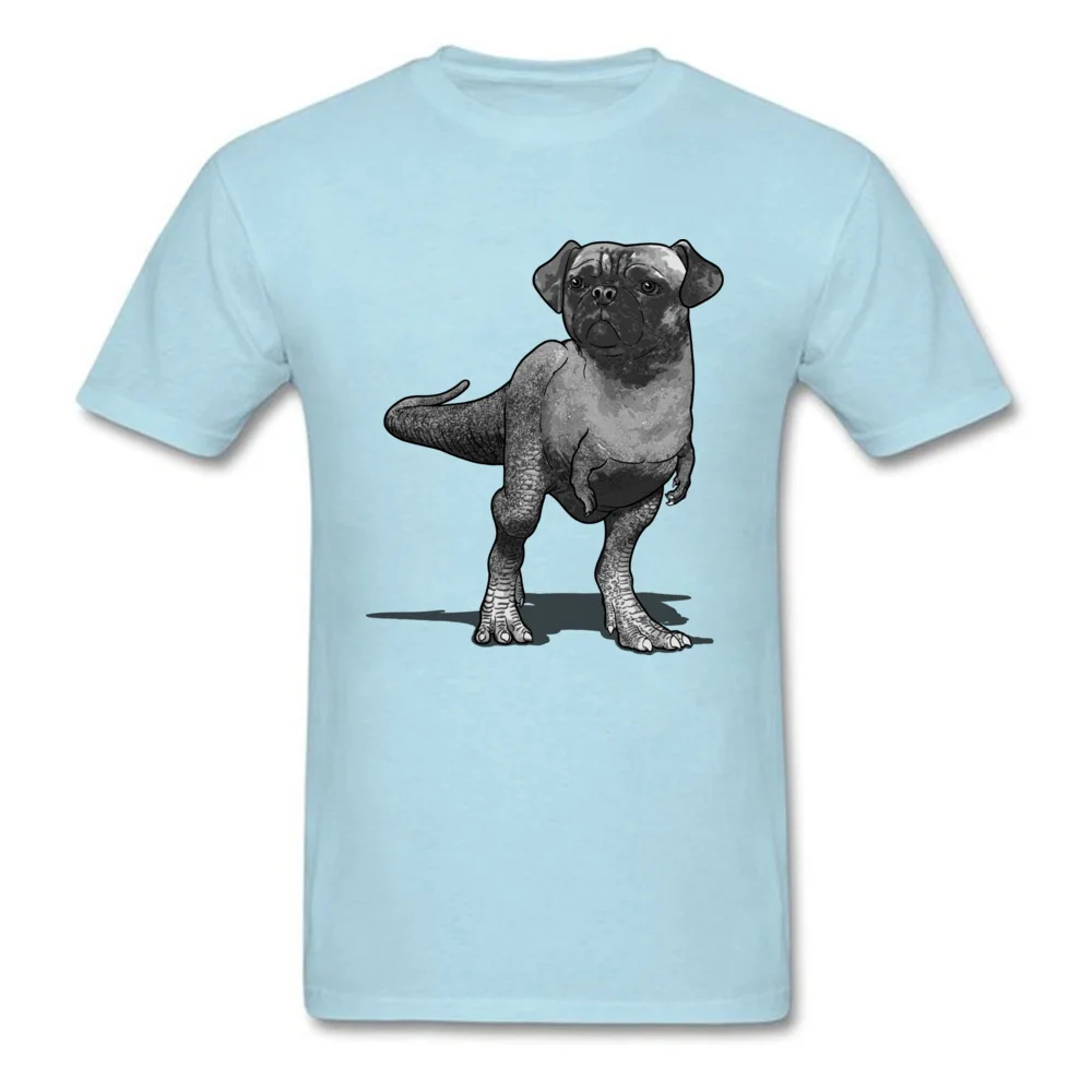  Male Tshirts Pugussaurus Rex Gift T Shirt All Cotton Round Neck Short Sleeve Design T-Shirt Summer/Autumn Free Shipping Pugussaurus Rex light