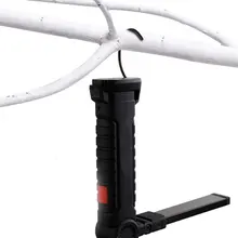 Портативный фонарик Открытый Кемпинг рабочий факел высокого качества светодиодный светильник USB Перезаряжаемые встроенный Батарея светодиодный свет с магнитом