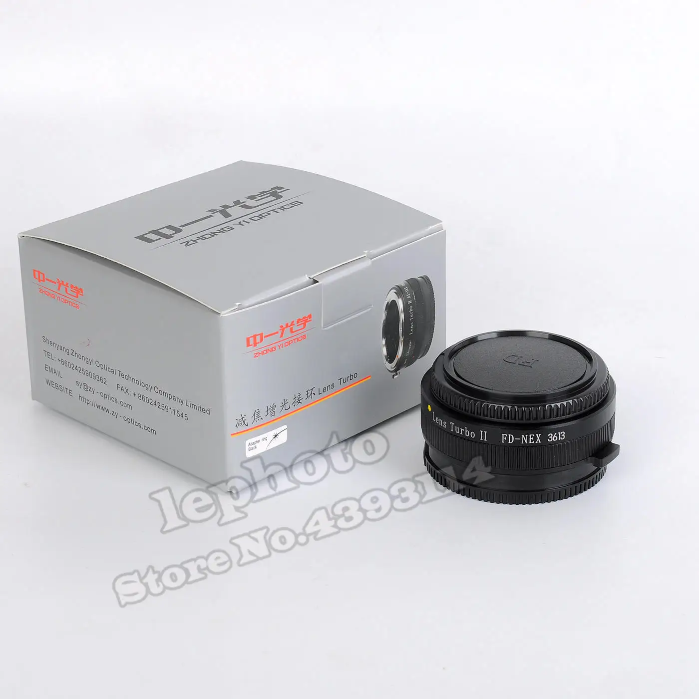 Mitakon Zhongyi Lens Turbo II фокусный редуктор усилитель скорости адаптер для объектива Canon FD