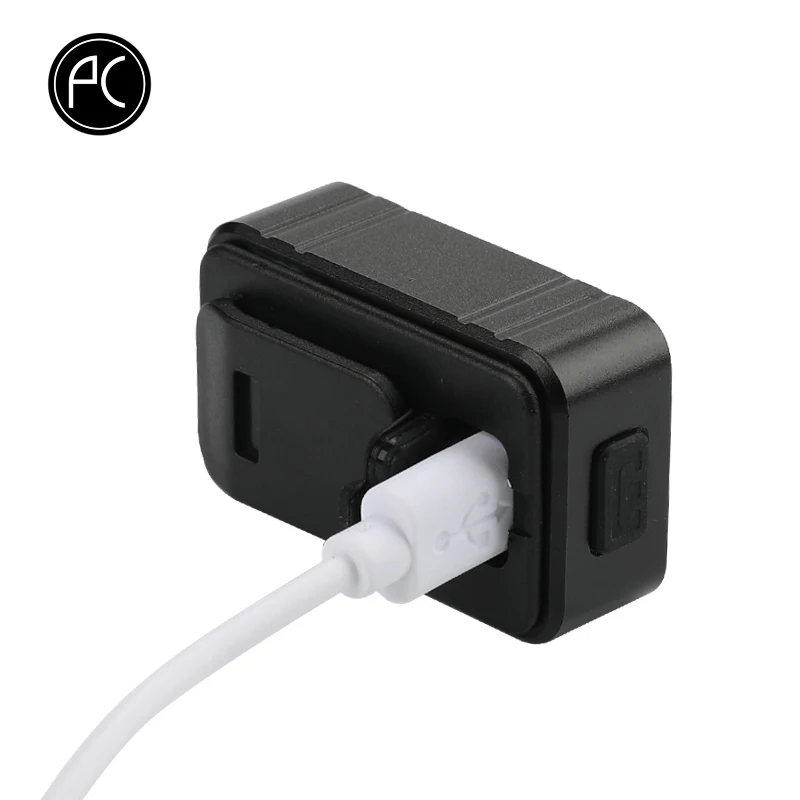 Clearance PCycling Bicycle Light Intelligent Brake Light USB Charge Waterproof Gravity Induction Red Taillight COB Led 5 Modes Highlight 5
