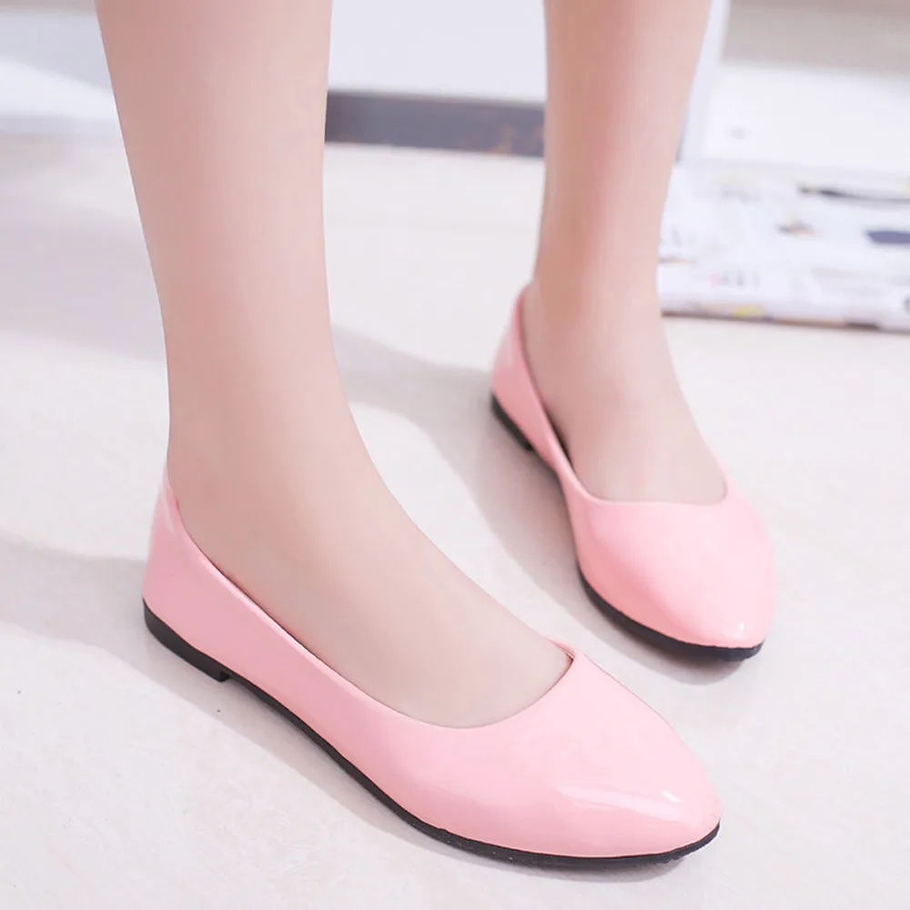

New Style Women Ladies Fashion Slip On Flat Comfortable Shoes Sandals Casual Colorful Spring/autumn Work Shoes Big Size 10