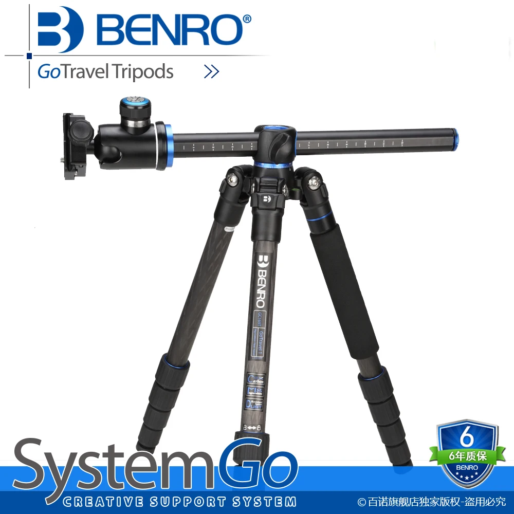 BENRO Go Travel Tripods Kit Min Height Professional Portable Digital