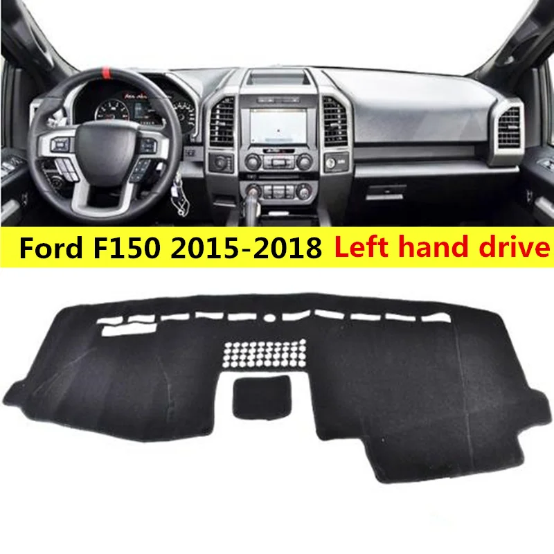 Taijs Factory car dashboard rug pad for Ford F150 Left hand drive