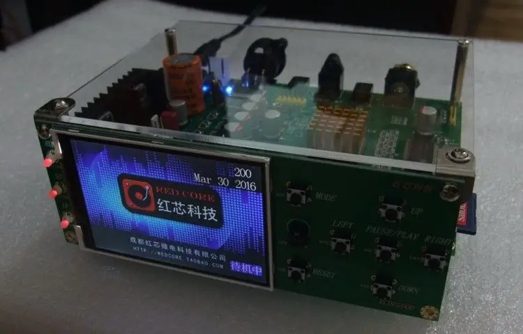  2018 New High Definition FPGA Lossless Digital Music Player DSD 192K HIFI Board with Case DAC Deskt