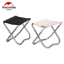 Naturehike Outdoor Ultralight Portable Foldaway Stool Camping Fishing Chair Leisure Camp chair Small Stool NH15Z011 foldaway garden recliner outdoor fishing stool seat outdoor tourism lounge chair free shipping
