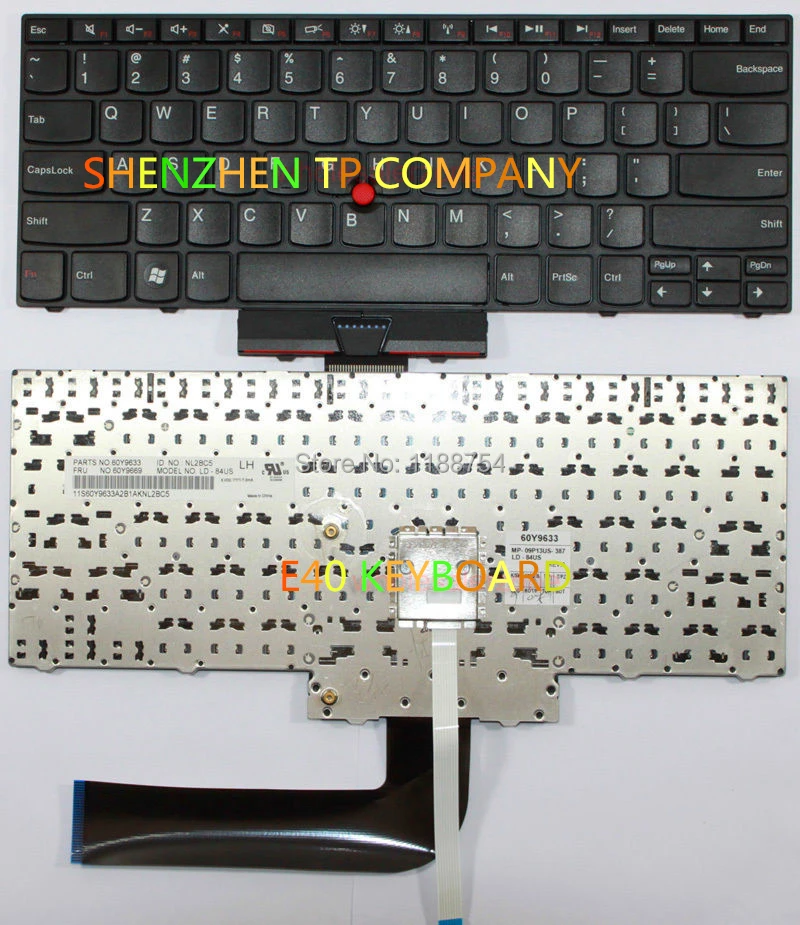 New US Keyboard For Lenovo For Thinkpad Edge14 Edge15 E40 E50 black laptop keyboard PR85 60Y9597 60Y9561 Free shipping New US Keyboard For Lenovo For Thinkpad Edge14 Edge15 E40 E50 black laptop keyboard PR85 60Y9597 60Y9561 Free shipping