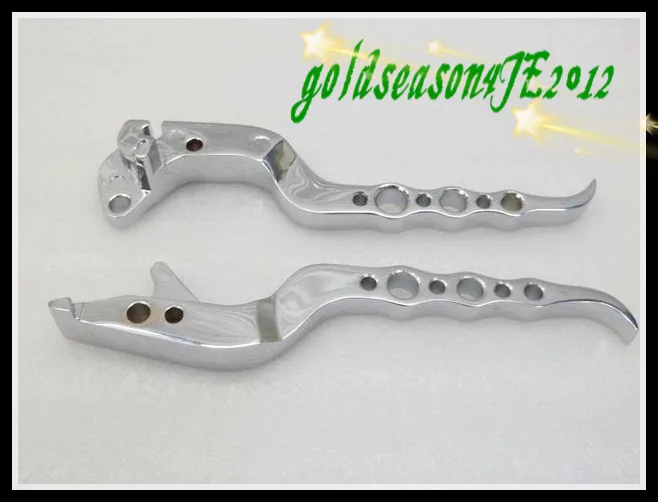 

Freeshipping CHROME BRAKE CLUTCH LEVERS For 1996-2003 Suzuki GSXR GSX-R 600 750 97 98 99 01