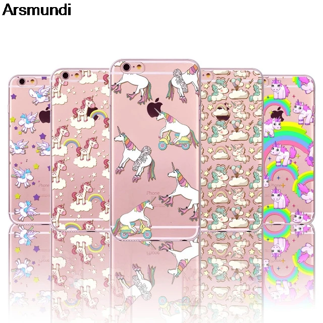 Arsmundi font b 2018 b font NEW Cute Unicorn Phone Cases for font b iPhone b