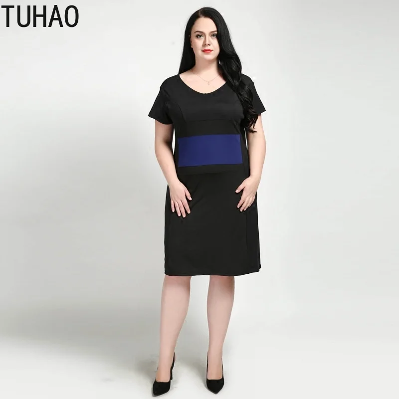 TUHAO/весенне летние платья повседневное свободное платье элегантное офисное