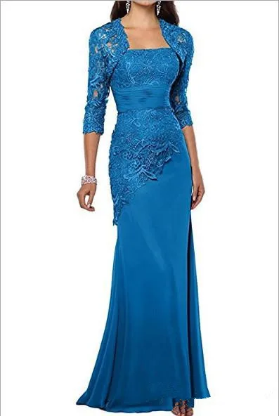 Мать невесты платья с курткой кружева без бретелек платье vestido de madrinha платья для мам для свадеб вечернее платье выпускного вечера