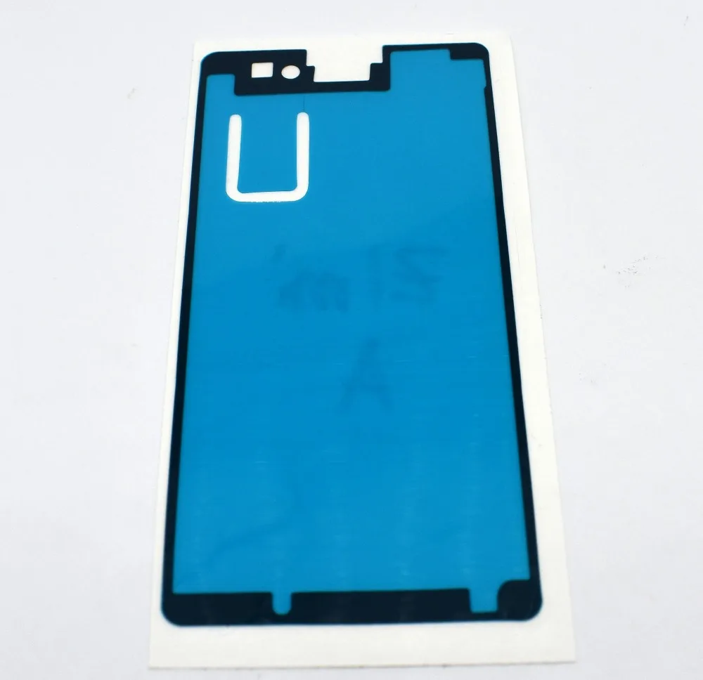 

1sets=2pcs Front LCD Housing Frame + Back Battery Cover Adhesive Glue Tape Sticker For Sony Xperia Z1 Mini Compact D5503