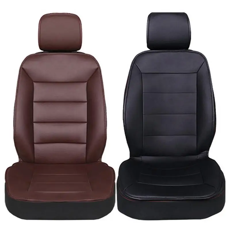 

Car Heating Seat Cushion 12V Electric Heating Cushion Suitable For Four Seasons Leather Single Seat Back Cushion Seat Cushion