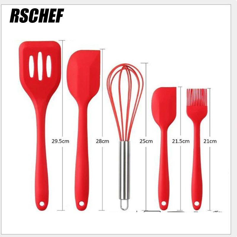 Кухонная утварь десять наборов силиконовых кухонных принадлежностей|kitchen utensil
