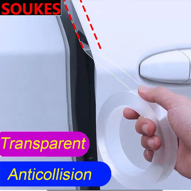 

2 3 5 10 m Transparent Rubber Car Crash Sticker For Suzuki Swift Bmw F10 X5 E70 E30 F20 E34 G30 E92 E91 M Volvo XC90 S60 V40 S80