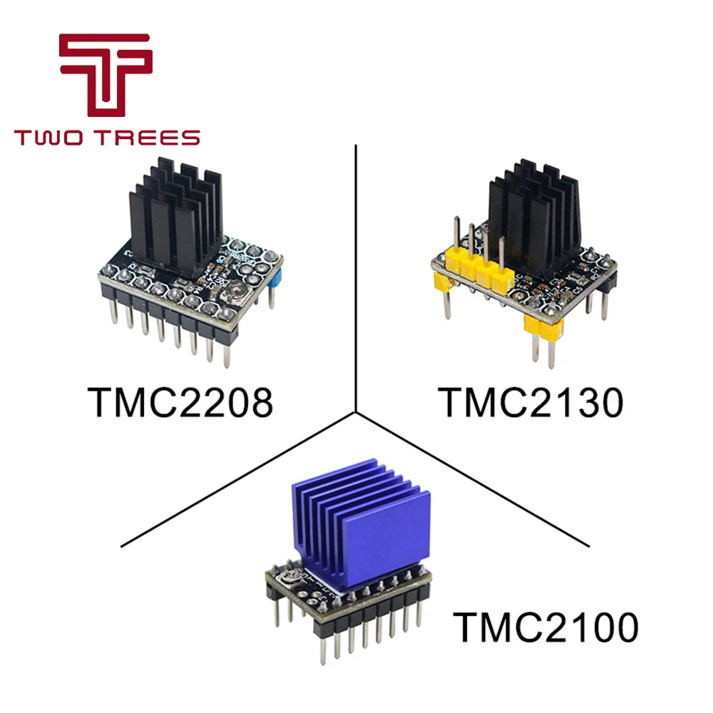 

TMC2100 V1.3 TMC2130 TMC2208 Stepper Motor StepStick Mute Driver Silent Excellent Stability Protection For 3d Printer Parts