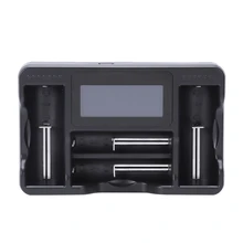 Universal 18650 26650 Battery Charger 4 Slot Lcd Display Charger Micro-Usb Interface Lithium E-Cigarette 5V 1-2A Battery Charg